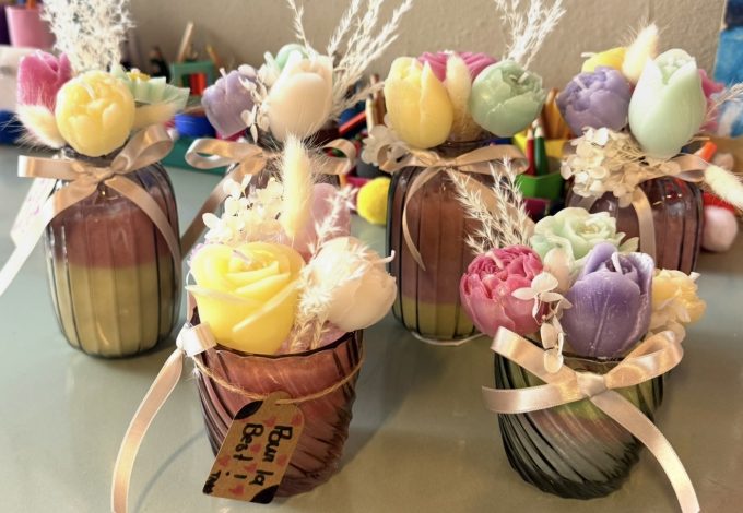 Atelier fête des mères aux Charmilles 
