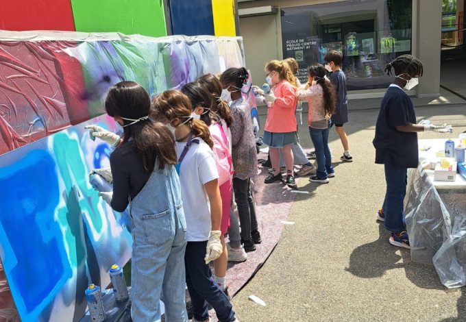 Atelier Graffiti – Accueil RS (5P, 6P, 7P) – Pâquis Centre